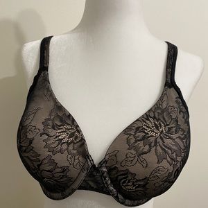 Women bra black 36C